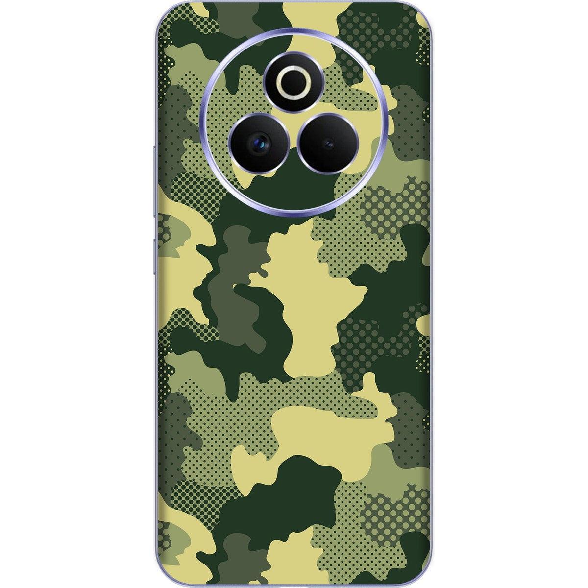 Military Green Camo skin on Realme P3 Pro (5G) by Decalz