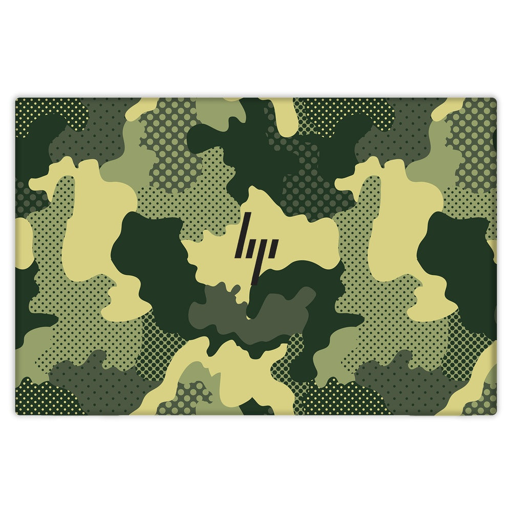 Military Green Camo skin on Hp Elitebook 840 G7 by Decalz