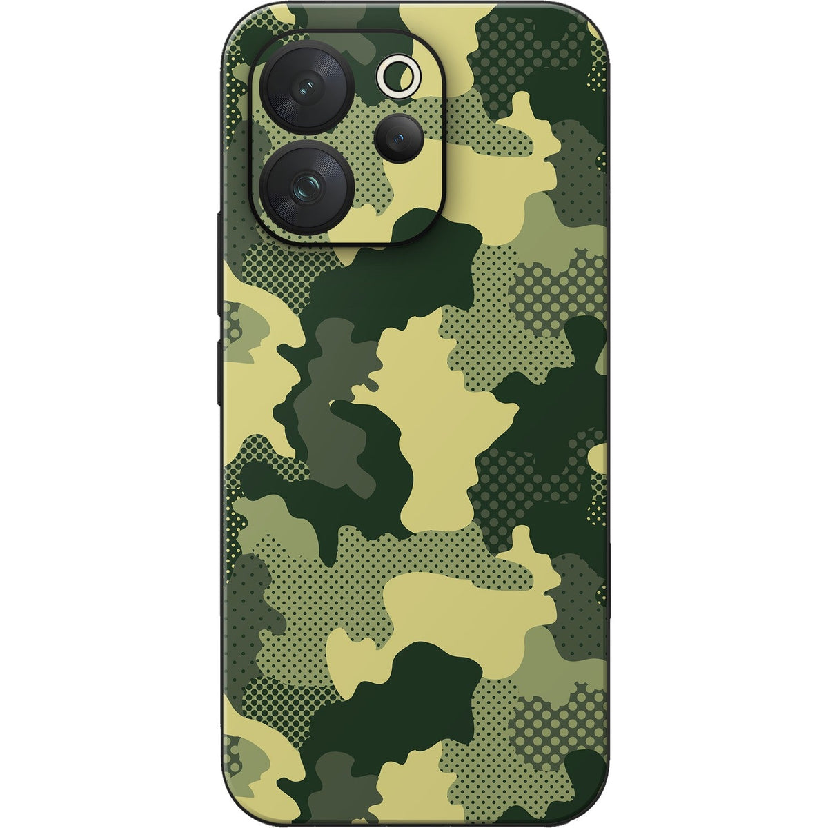 Military Green Camo skin on Vivo V70 (5G) by Decalz