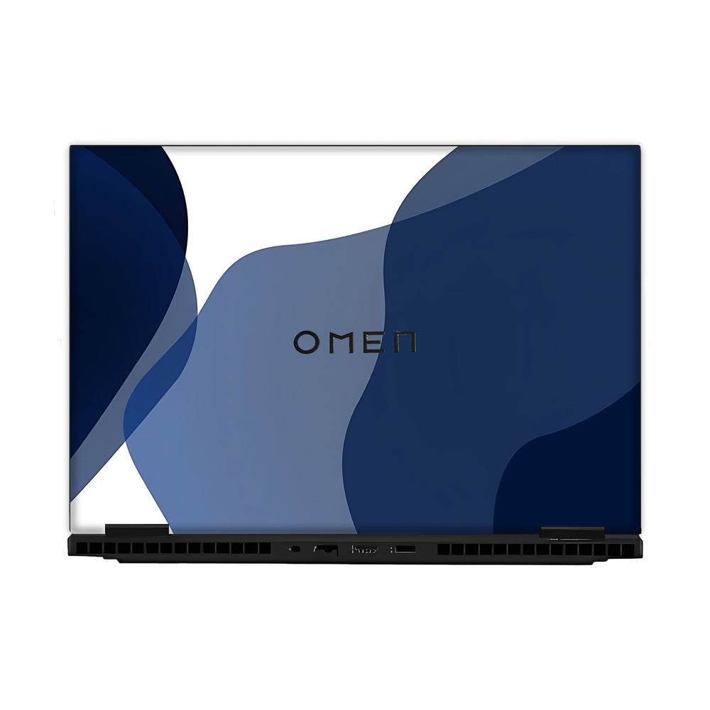 Minim Blue skin on Hp Omen Gaming 16-AM0241TX by Decalz