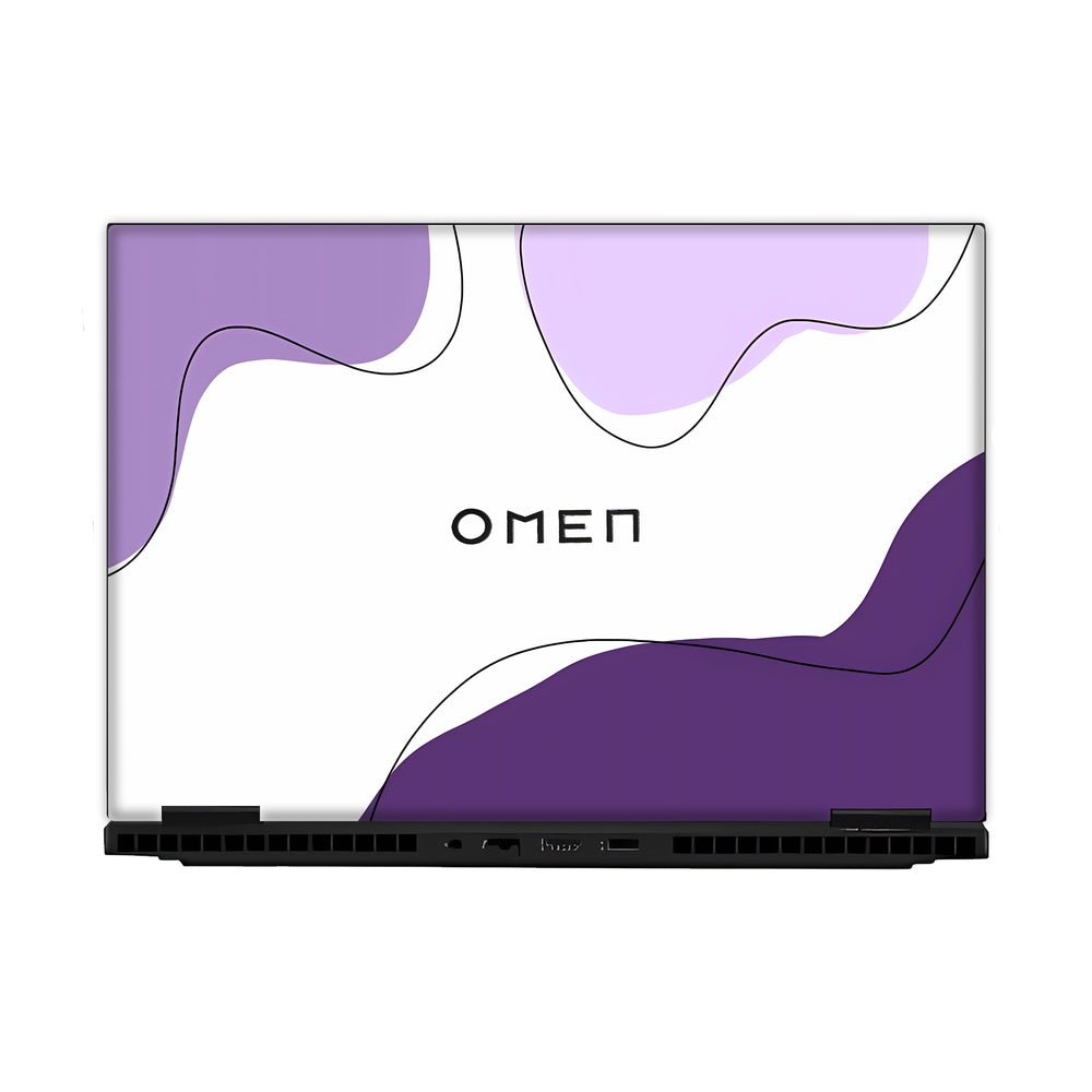 Minim Purple skin on Hp Omen Gaming 16-AM0241TX by Decalz