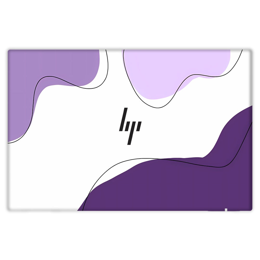 Minim Purple skin on Hp Elitebook X360 1040 G5 by Decalz