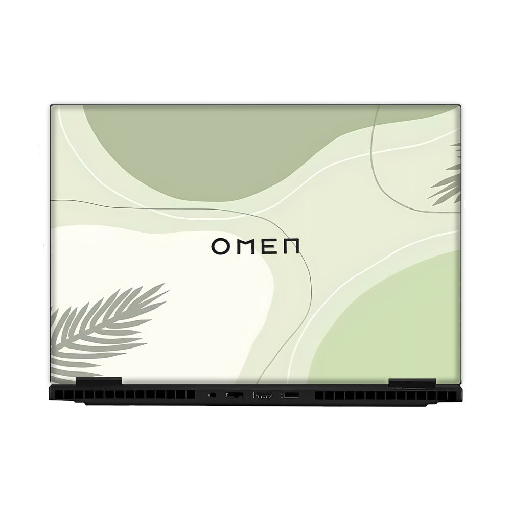 Minim Green skin on Hp Omen Gaming 16-AM0241TX by Decalz