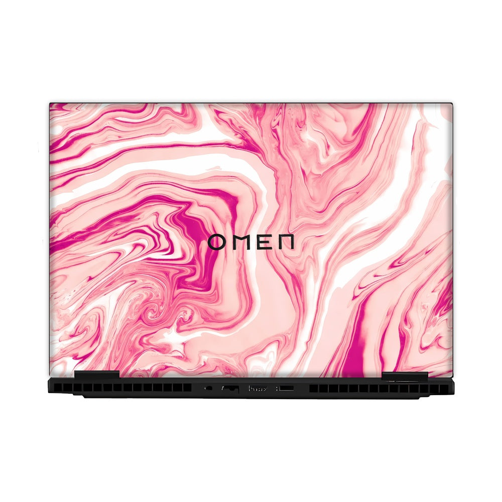 Minimal Pink skin on Hp Omen Gaming 16-AM0241TX by Decalz
