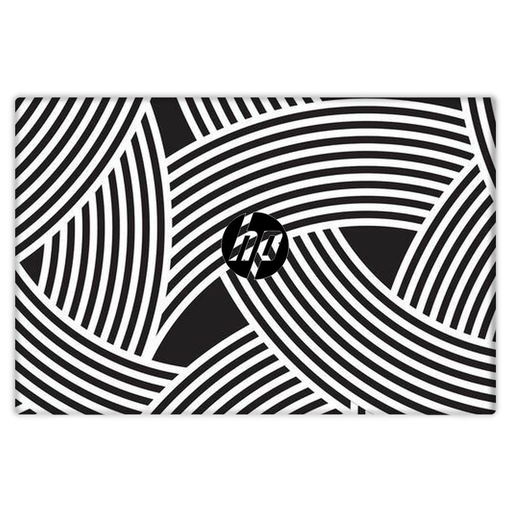 Minimalist Optical Pattern skin on Hp Pavilion 14 DV0042UR by Decalz