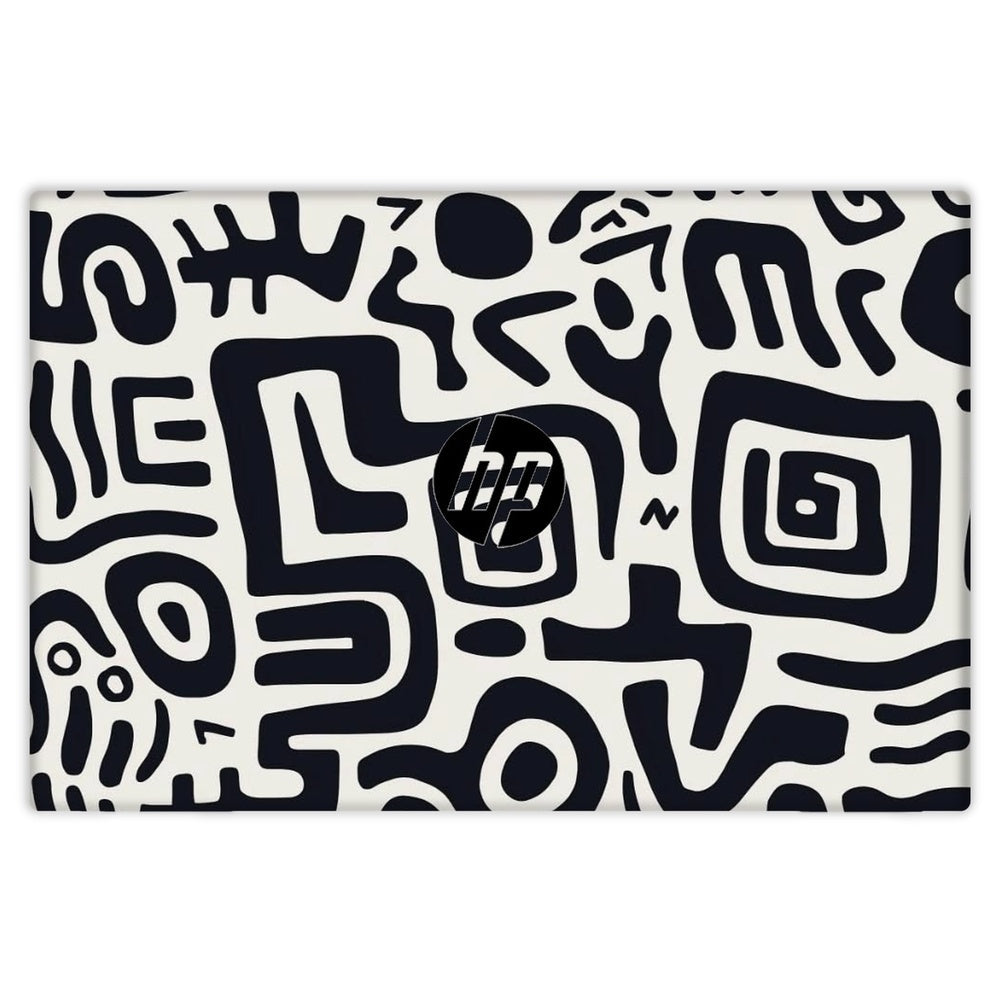 Minimalist Tribal Elements skin on Hp Pavilion 14 DV0042UR by Decalz