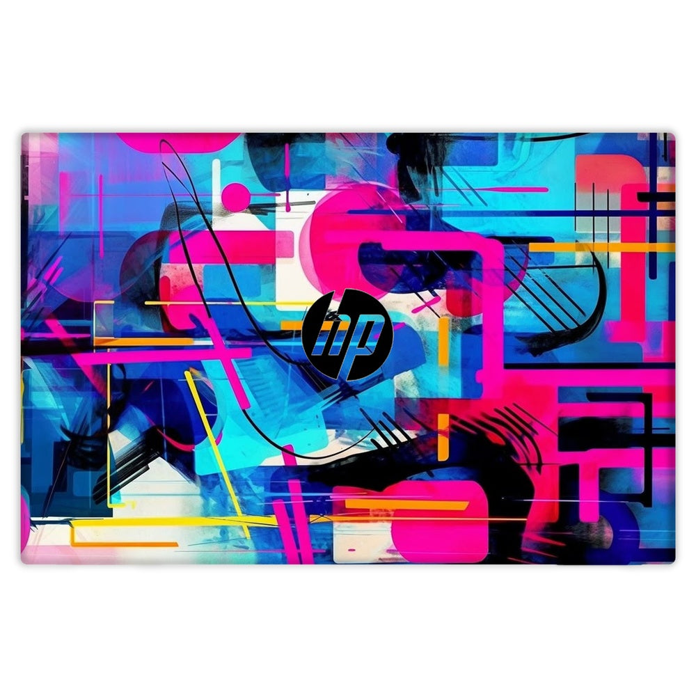 Modern Geometric Fusion skin on Hp Pavilion 14 DV0042UR by Decalz
