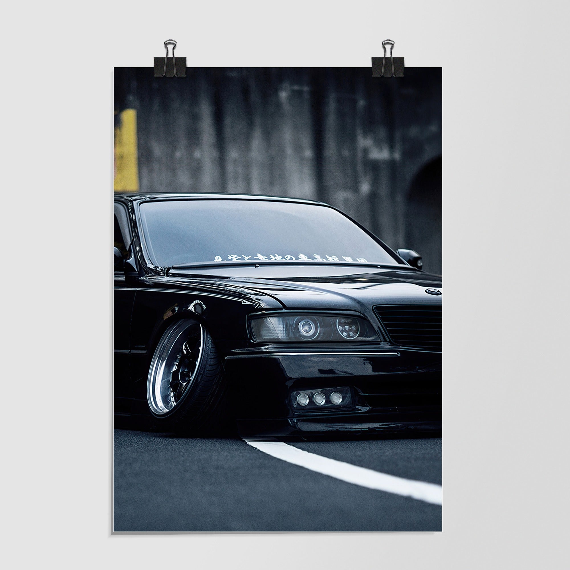 Modified Sports Car Black by Decalz