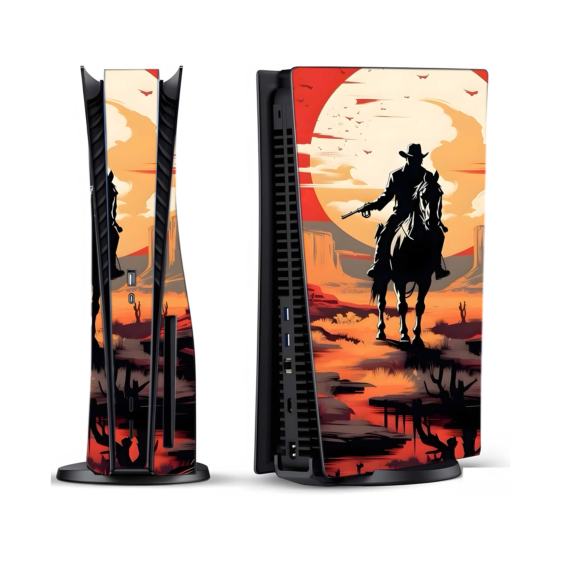 Mojave Midnight PlayStation 5 Fat Skins & Wraps