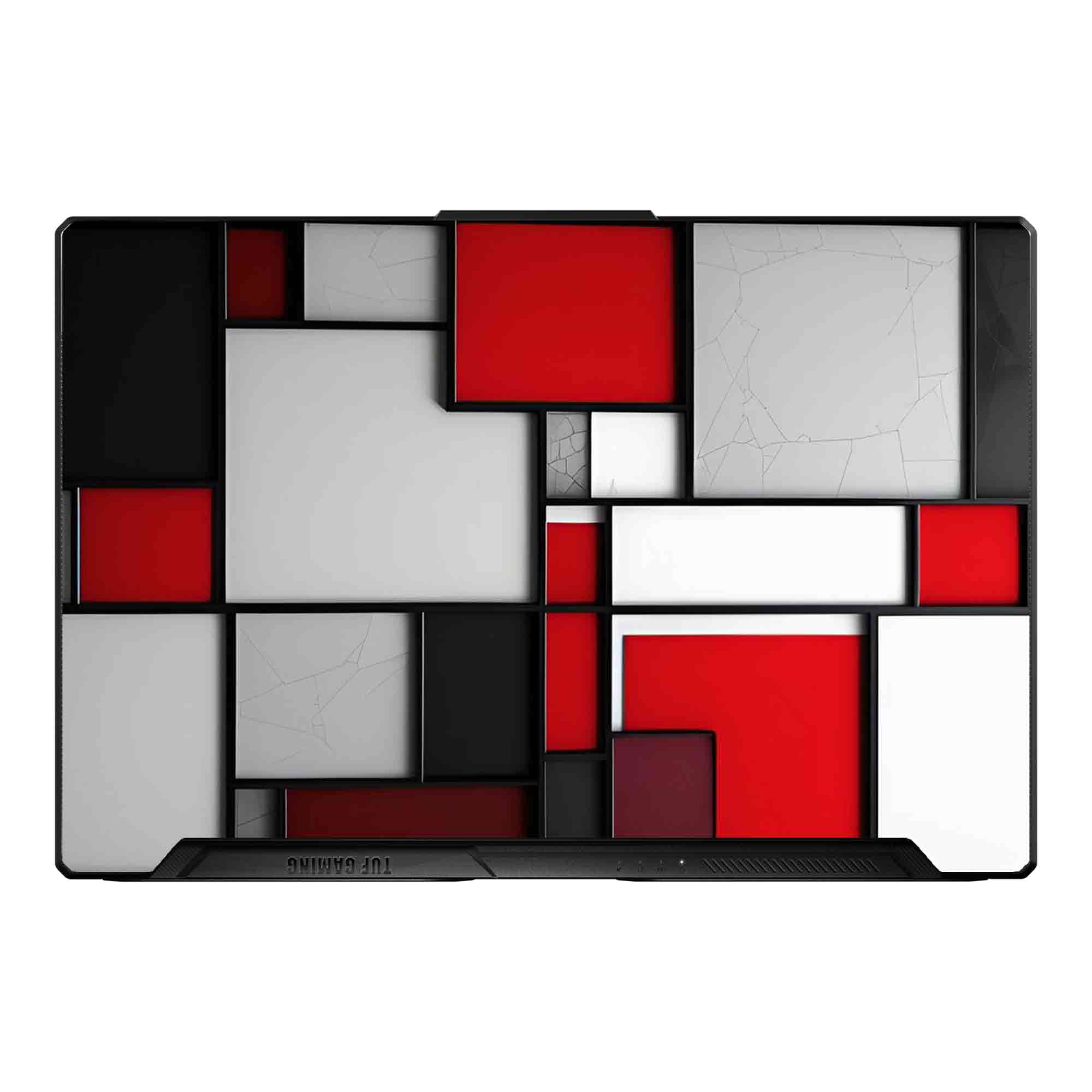 Mondrian Inspired Block Art - Laptop Skins