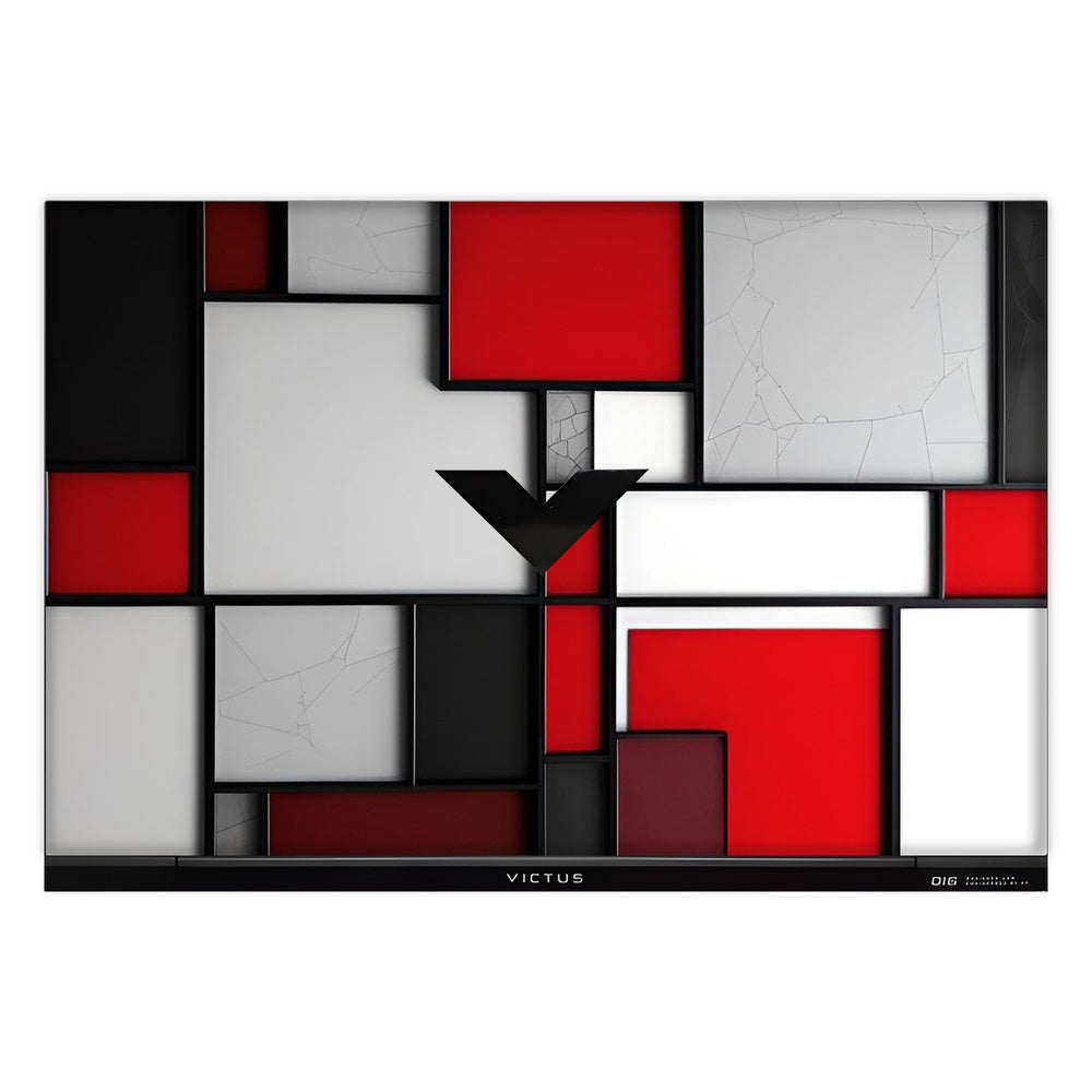Mondrian Inspired Block Art