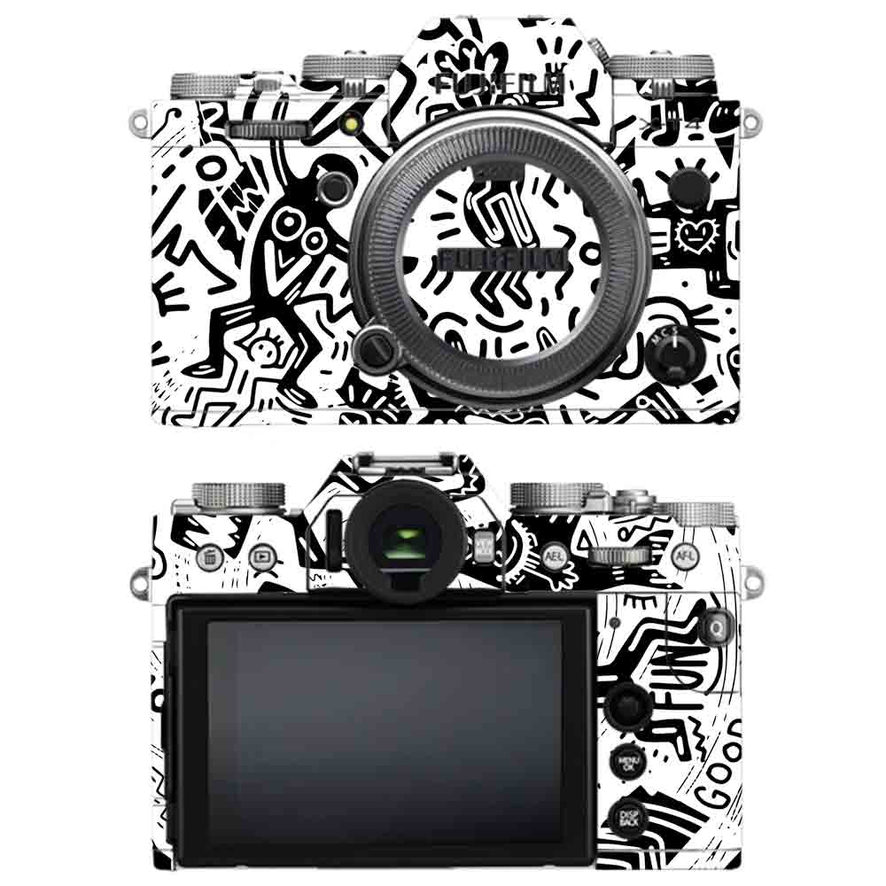 Monochromatic Psycho - Fujifilm Camera Skins