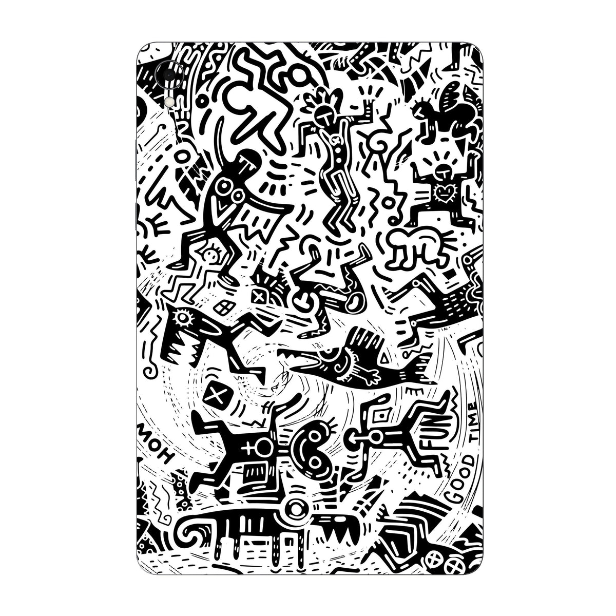 Monochromatic Psycho skin on Samsung Galaxy Tab S11 by Decalz