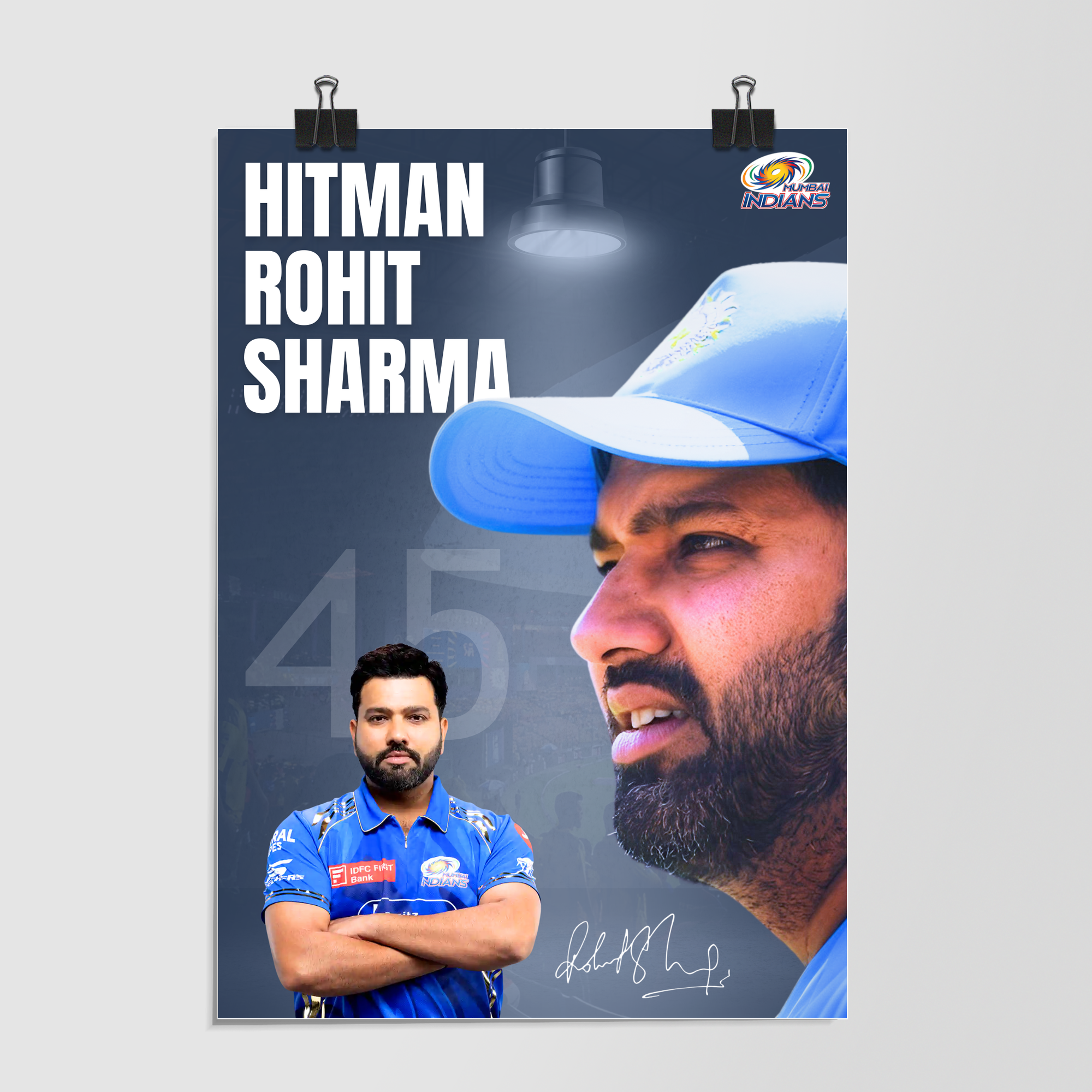 Mumbai Indians Navy by Decalz