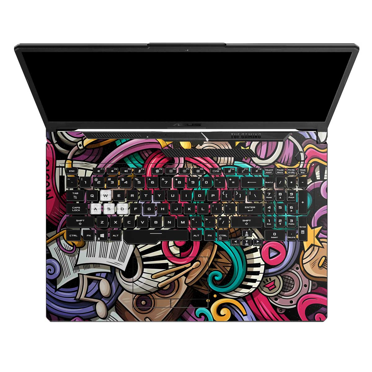 Music Doodle - Laptop Skins