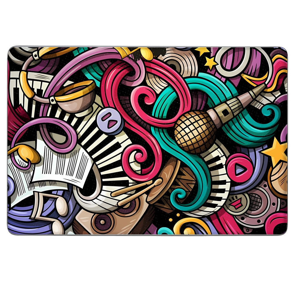 Music Doodle skin on Hp Elitebook 725 G3 by Decalz