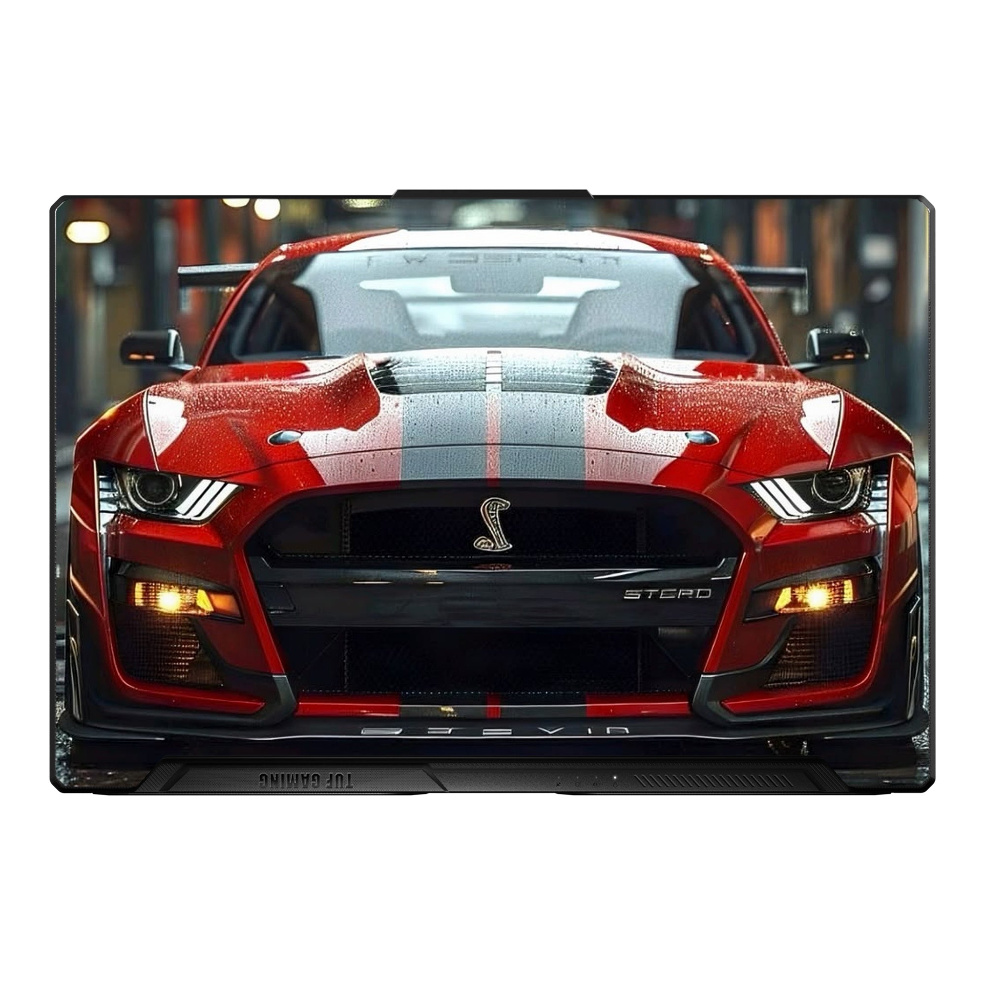 Mustang Shelby Red by Decalz