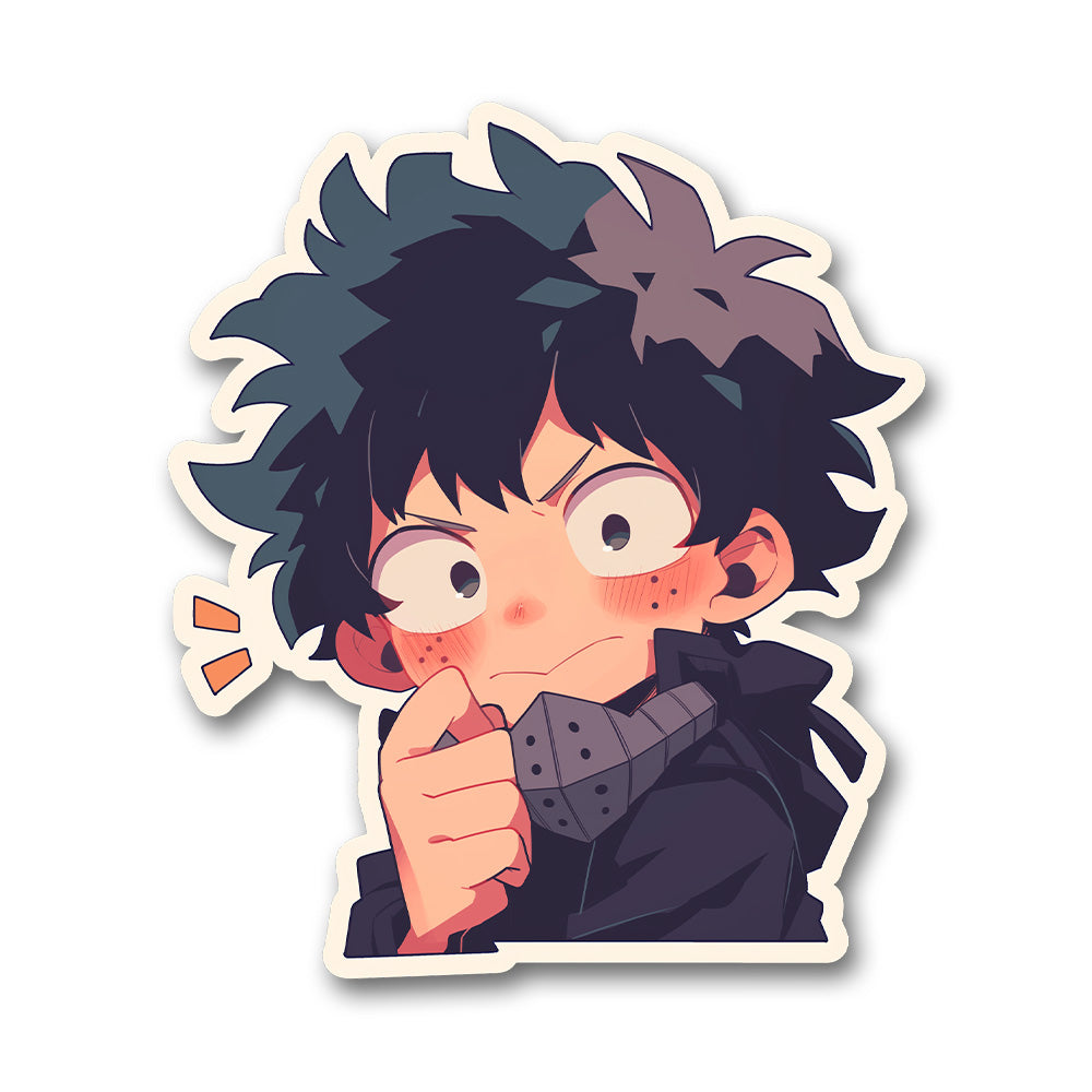 My Hero Academia Deku Kawaii Sticker