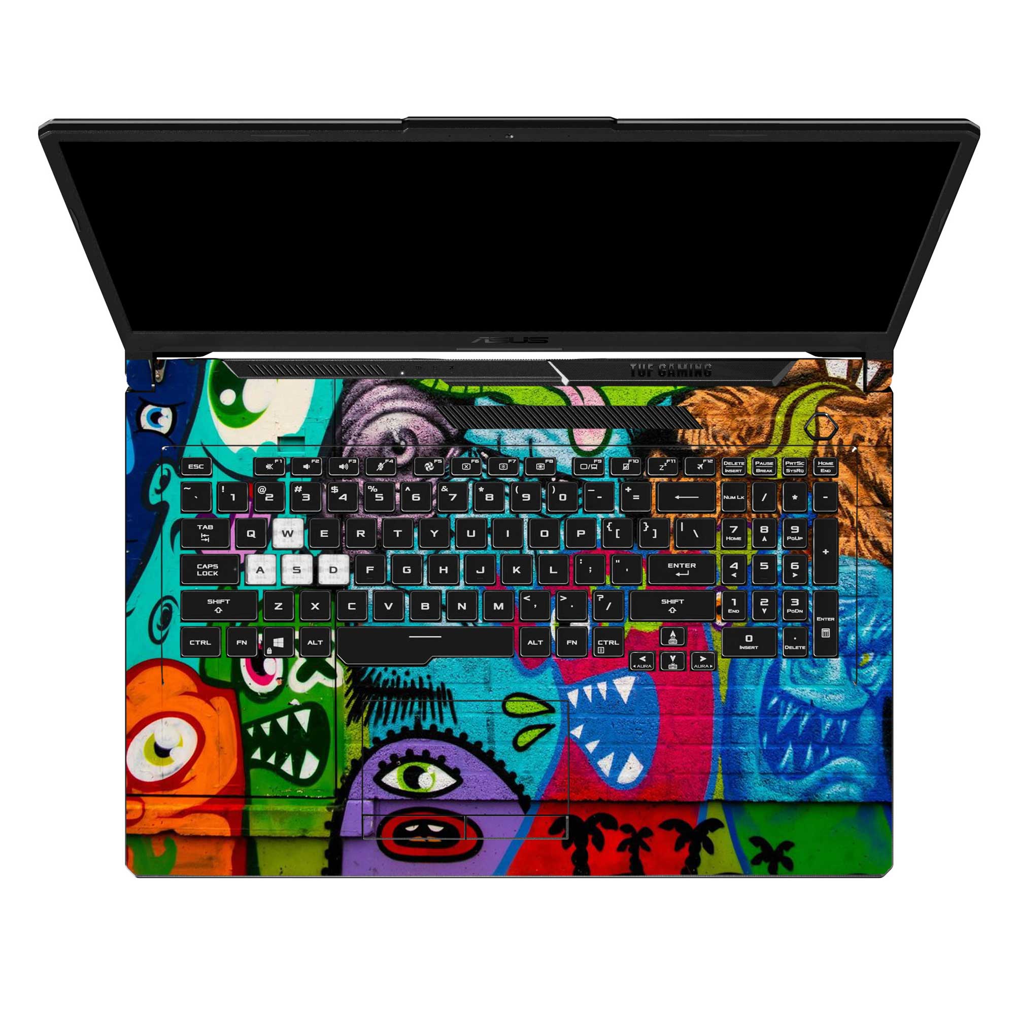 Neon Doodles - Laptop Skins