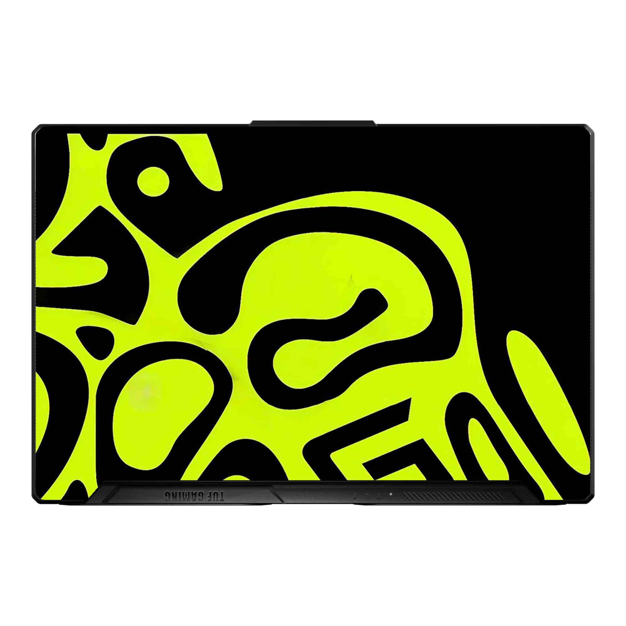 Neon Liquid Flow - Laptop Skins