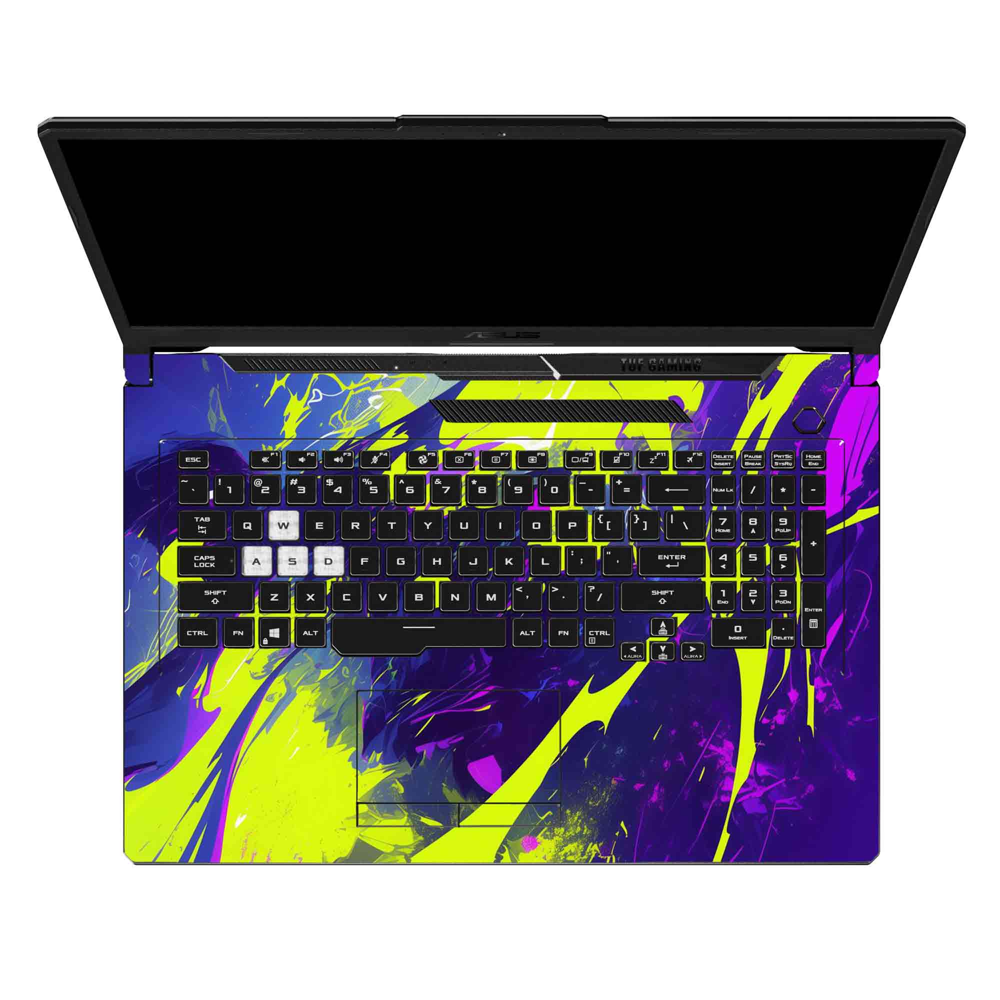 Neon Paint Explosion - Laptop Skins