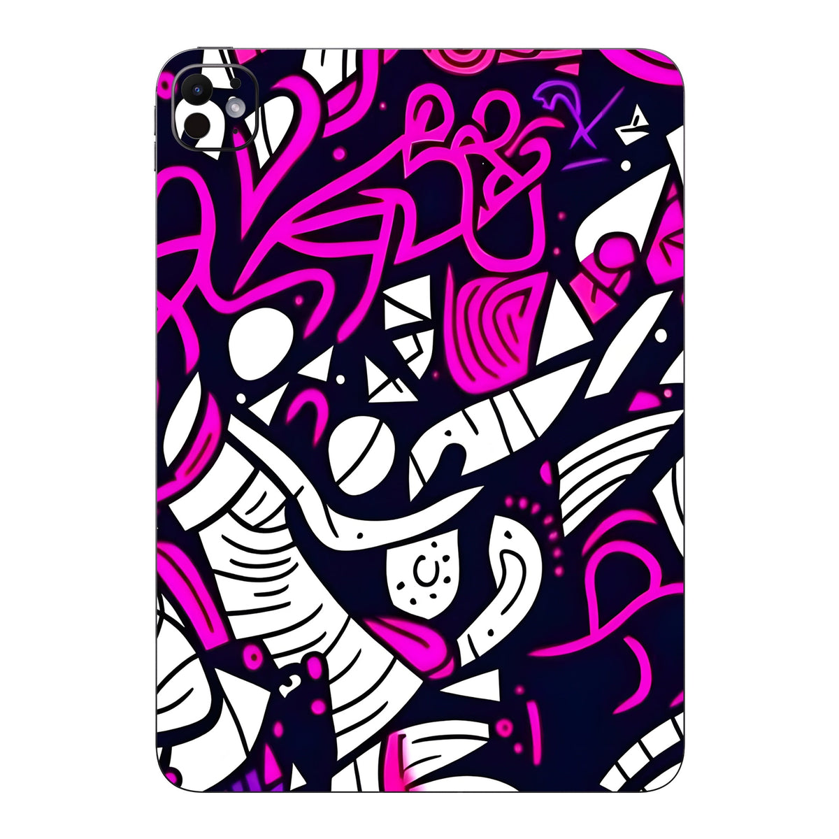 Neon Noir Graffiti skin on iPad Pro 11-inch M5 by Decalz
