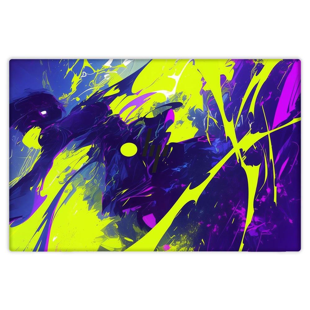 Neon Paint Explosion skin on Hp Elitebook 840 G7 by Decalz