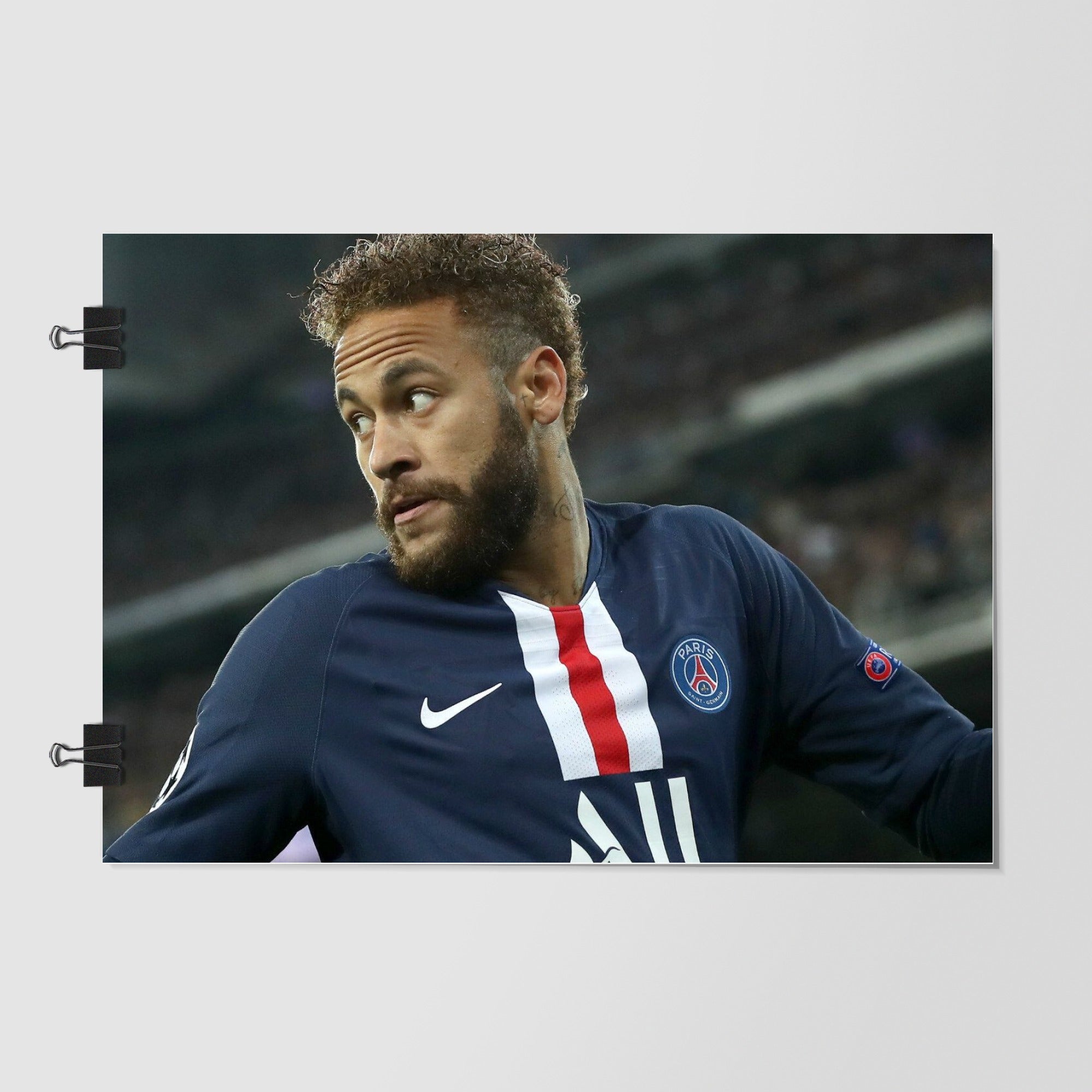 Neymar Black Close Up Detail by Decalz