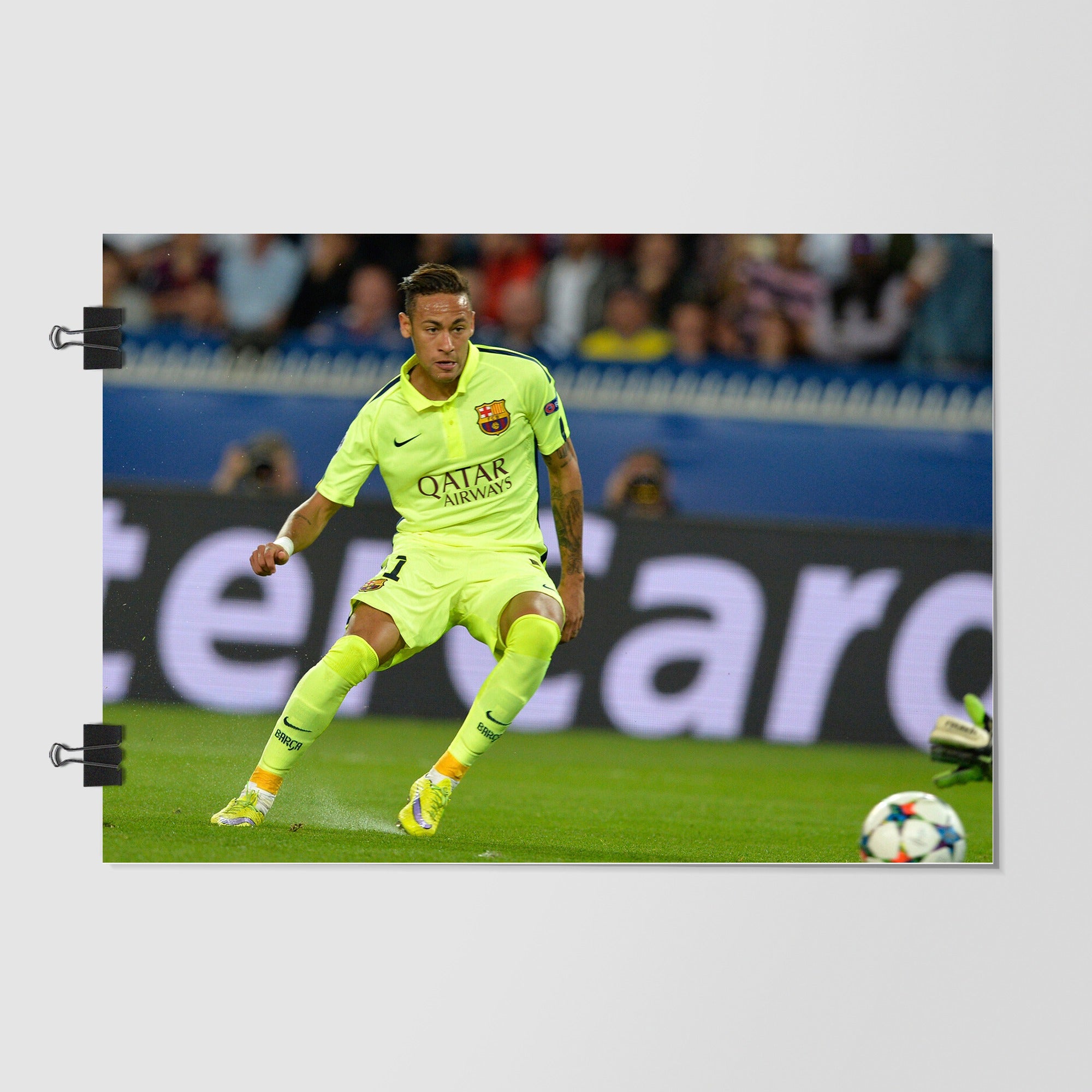 Neymar Black Dramatic Lighting by Decalz