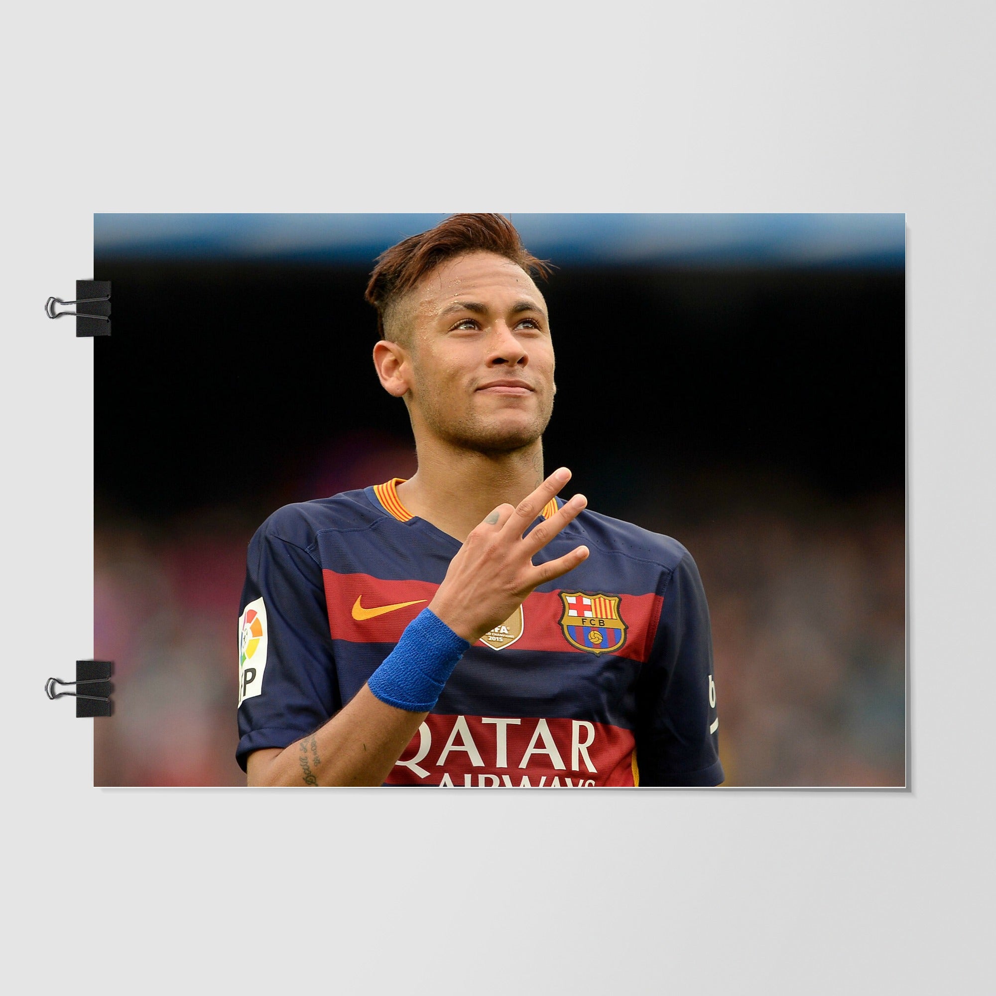 Neymar Black Studio Shot by Decalz