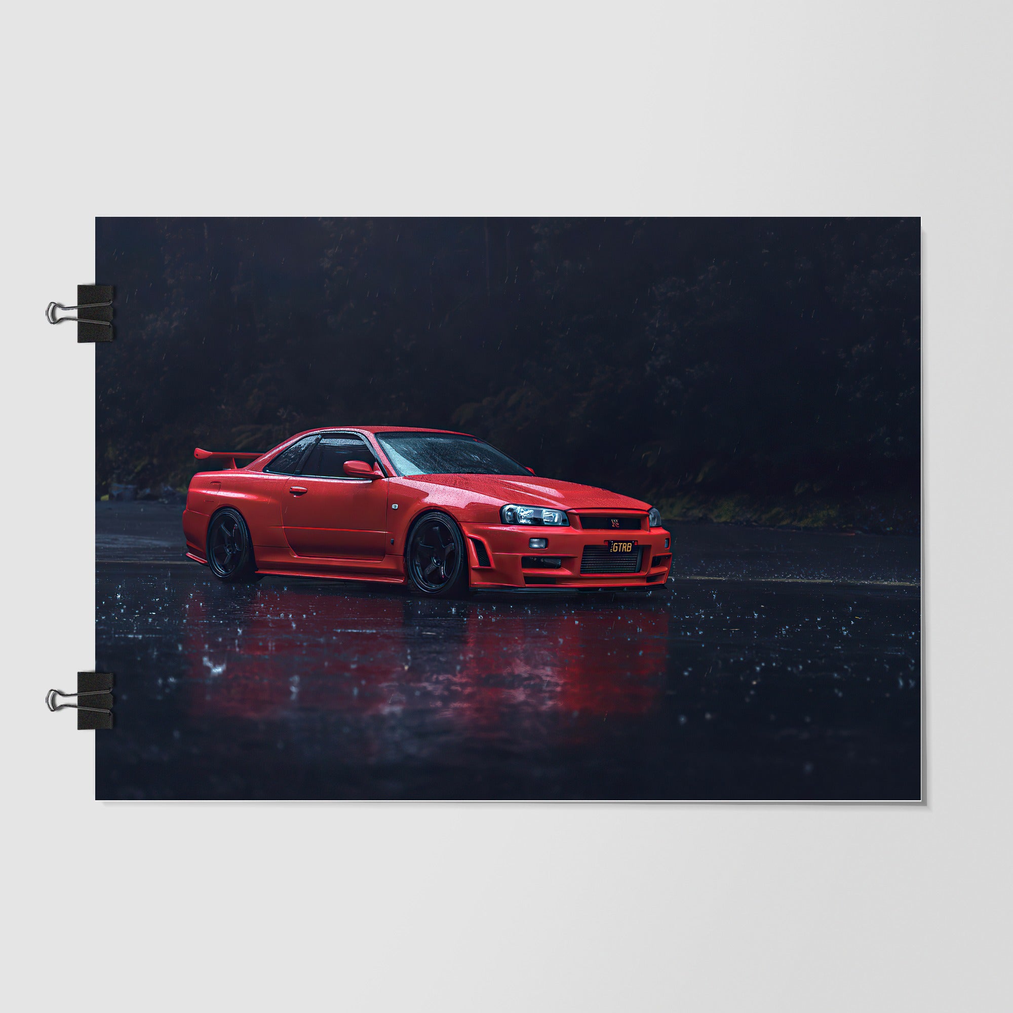 Nissan Gtr Skyline Black by Decalz