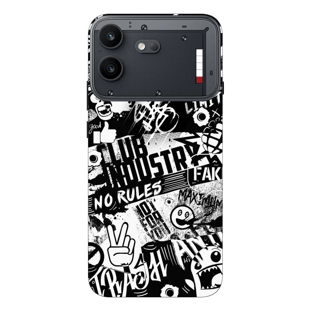 No limits skin on Nothing Phone 4B by Decalz