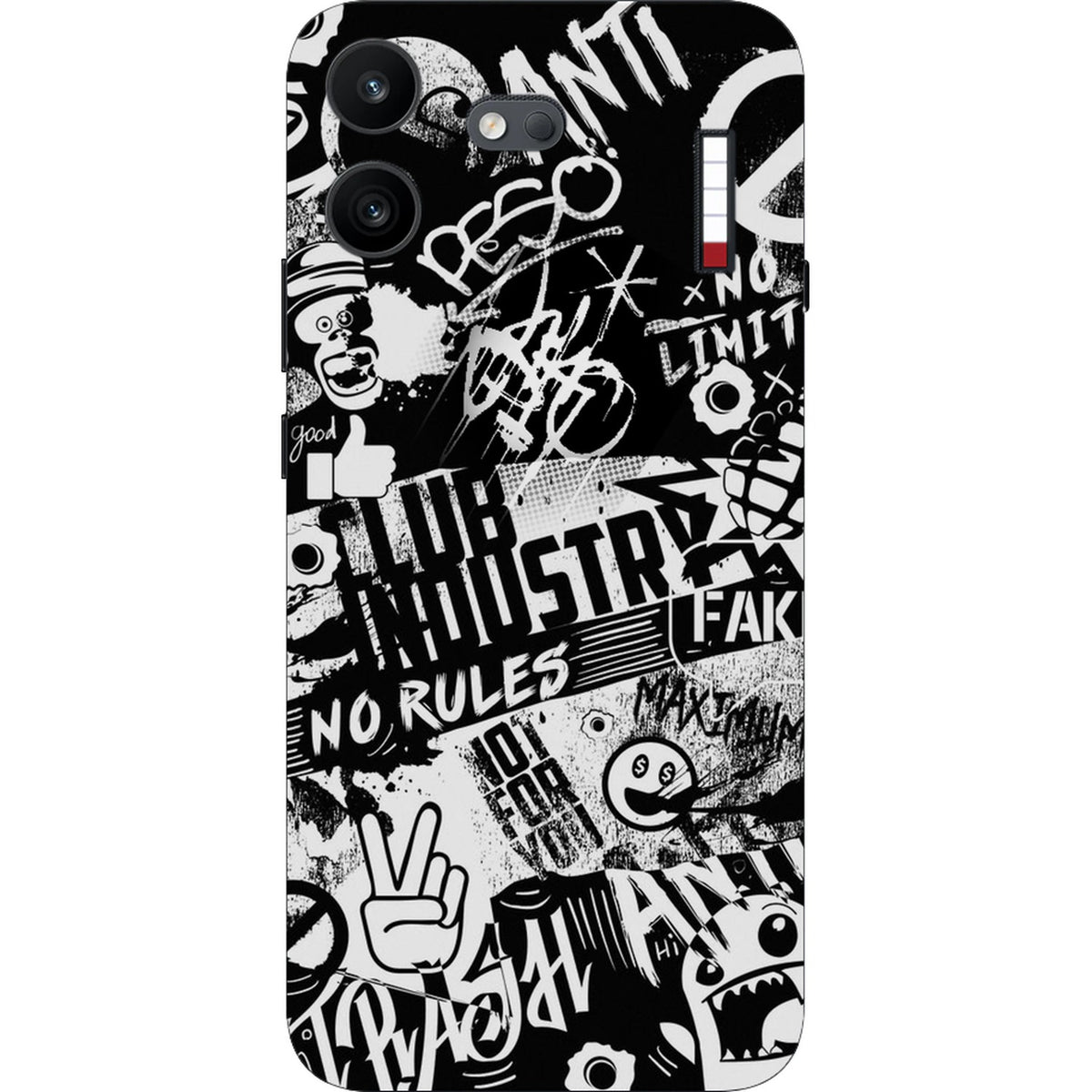 No limits skin on Nothing Phone 4B by Decalz