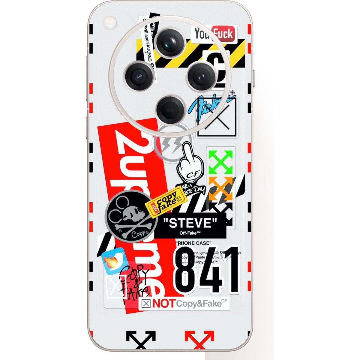 OffPreme skin on Oppo Find X8 (5G) by Decalz