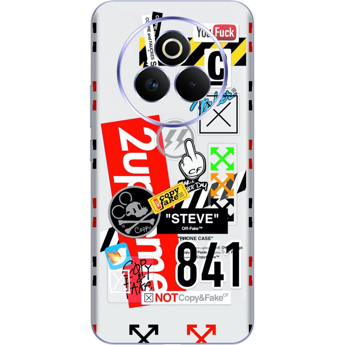 OffPreme skin on Realme P3 Pro (5G) by Decalz