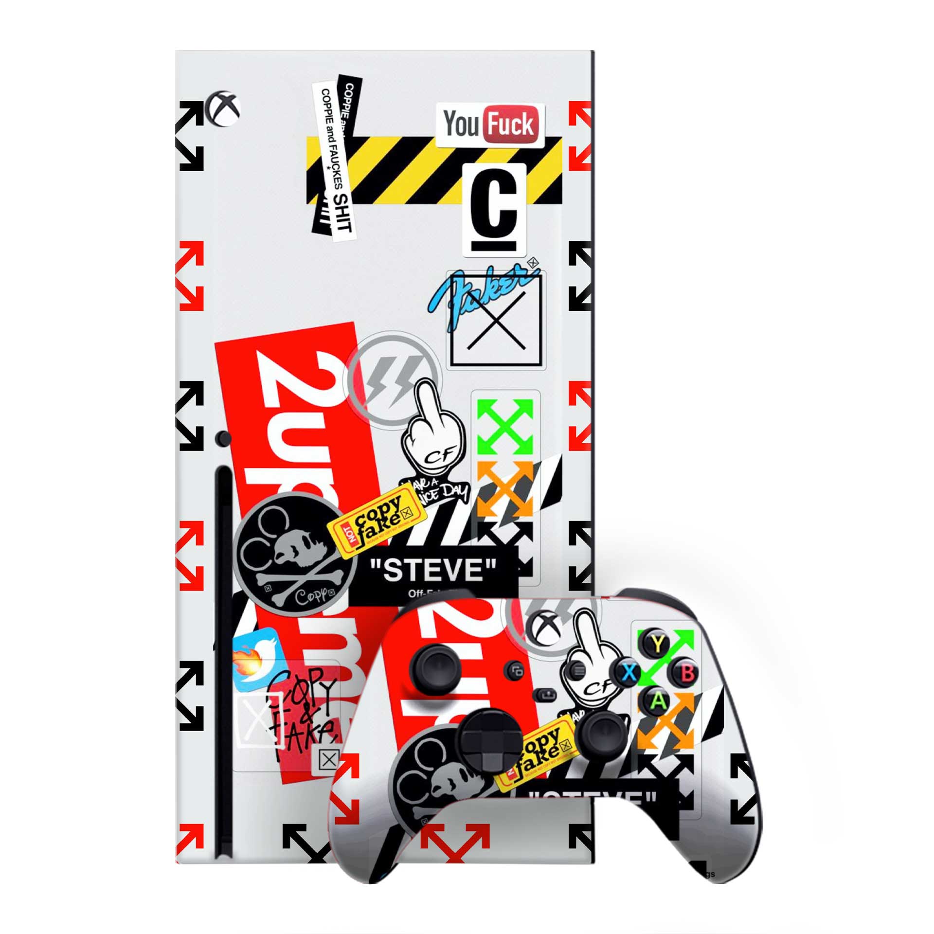 OffPreme Xbox One X Skins & Wraps