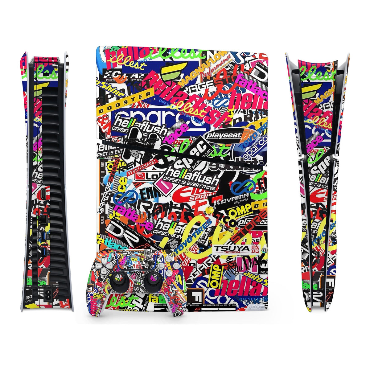 OffSet PlayStation 5 Slim Digital skin by Decalz