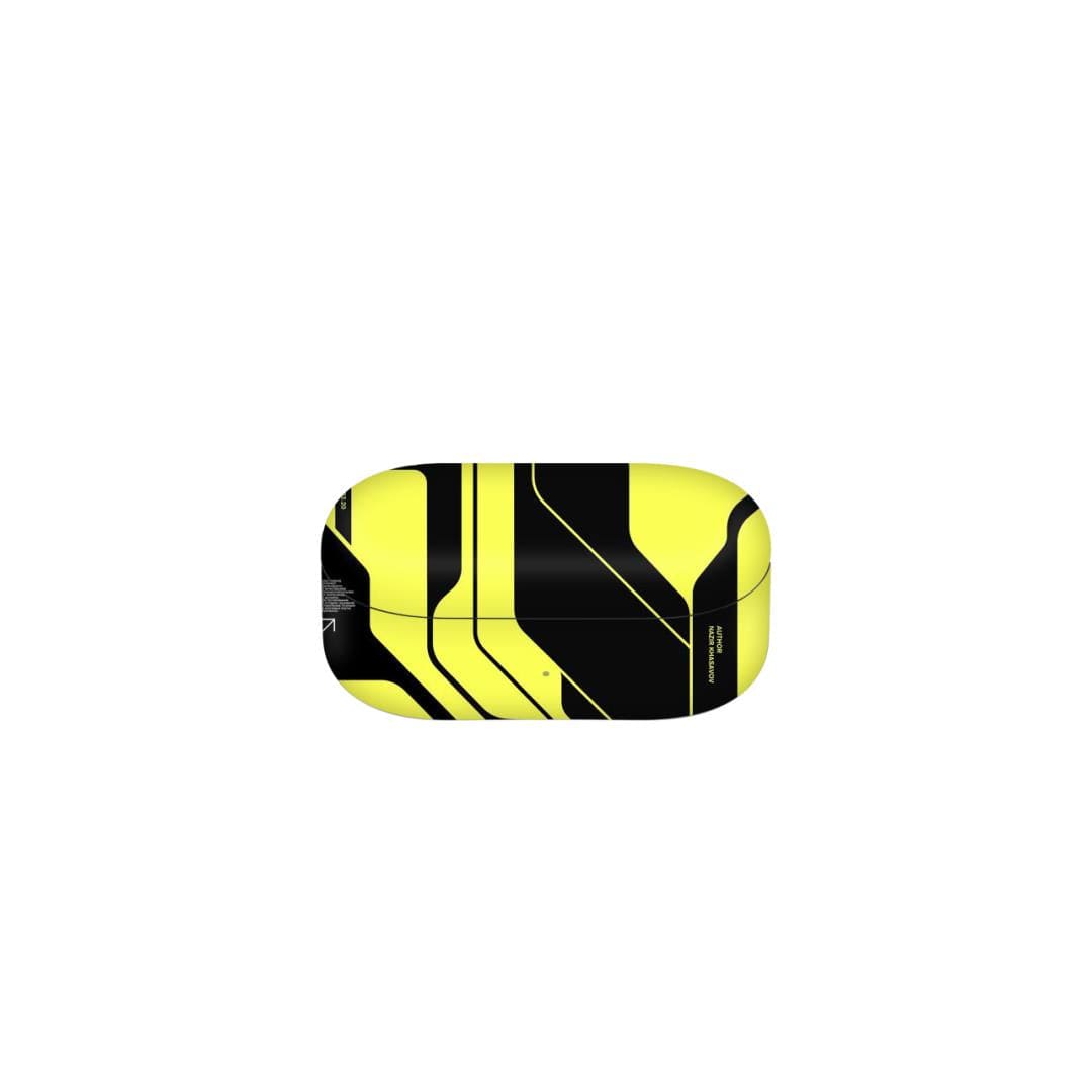 Oneplus Nord Buds 2 Cyber Yellow  Black skins