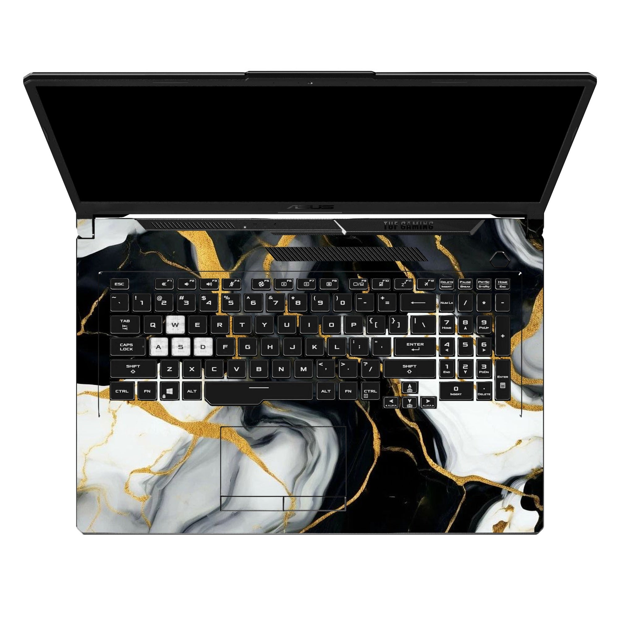 Onyx Ivory Gold Marble by Decalz