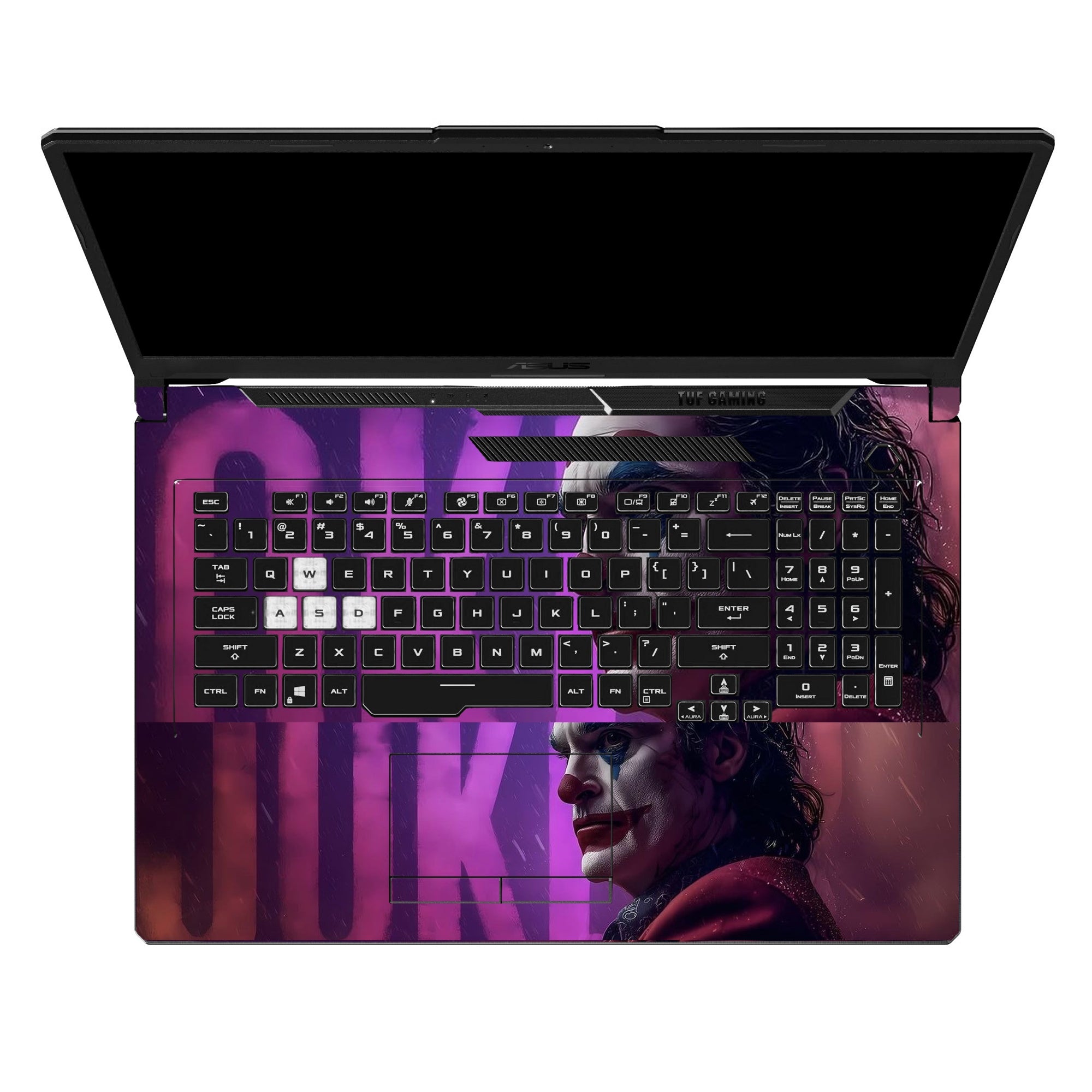 Painted Jester Purple Profile by Decalz