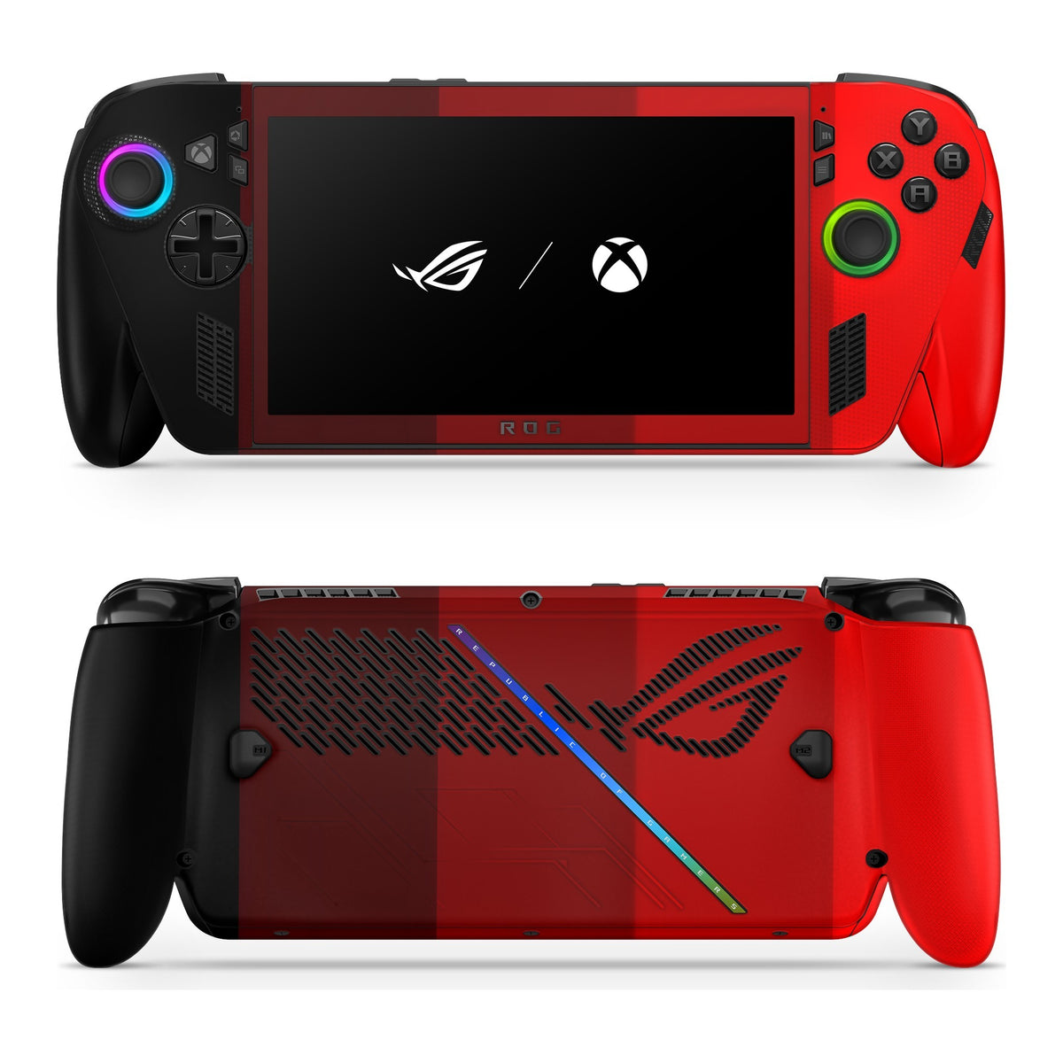 Palette Red Asus ROG Xbox Ally skin by Decalz