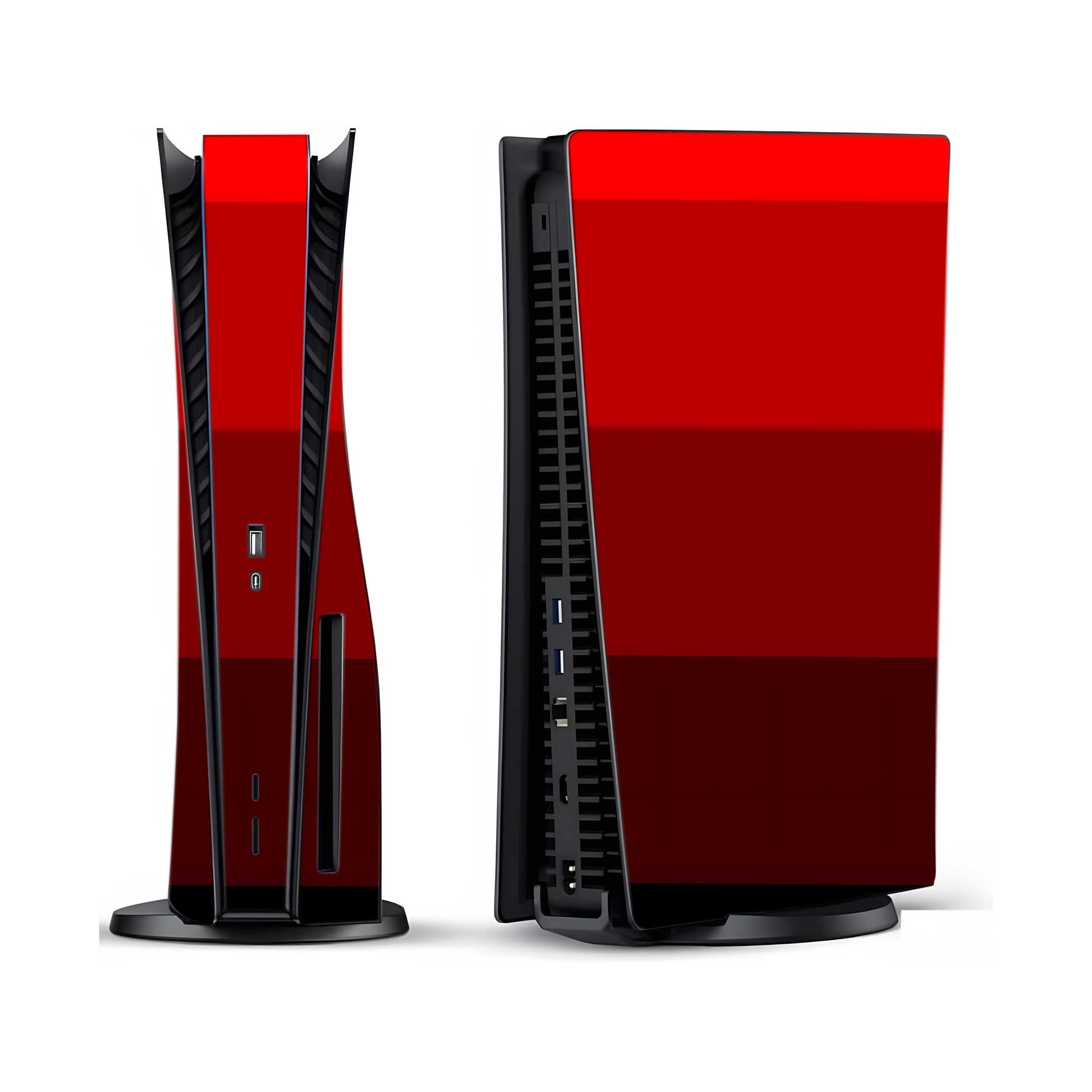 Palette Red PlayStation 5 Fat Skins & Wraps