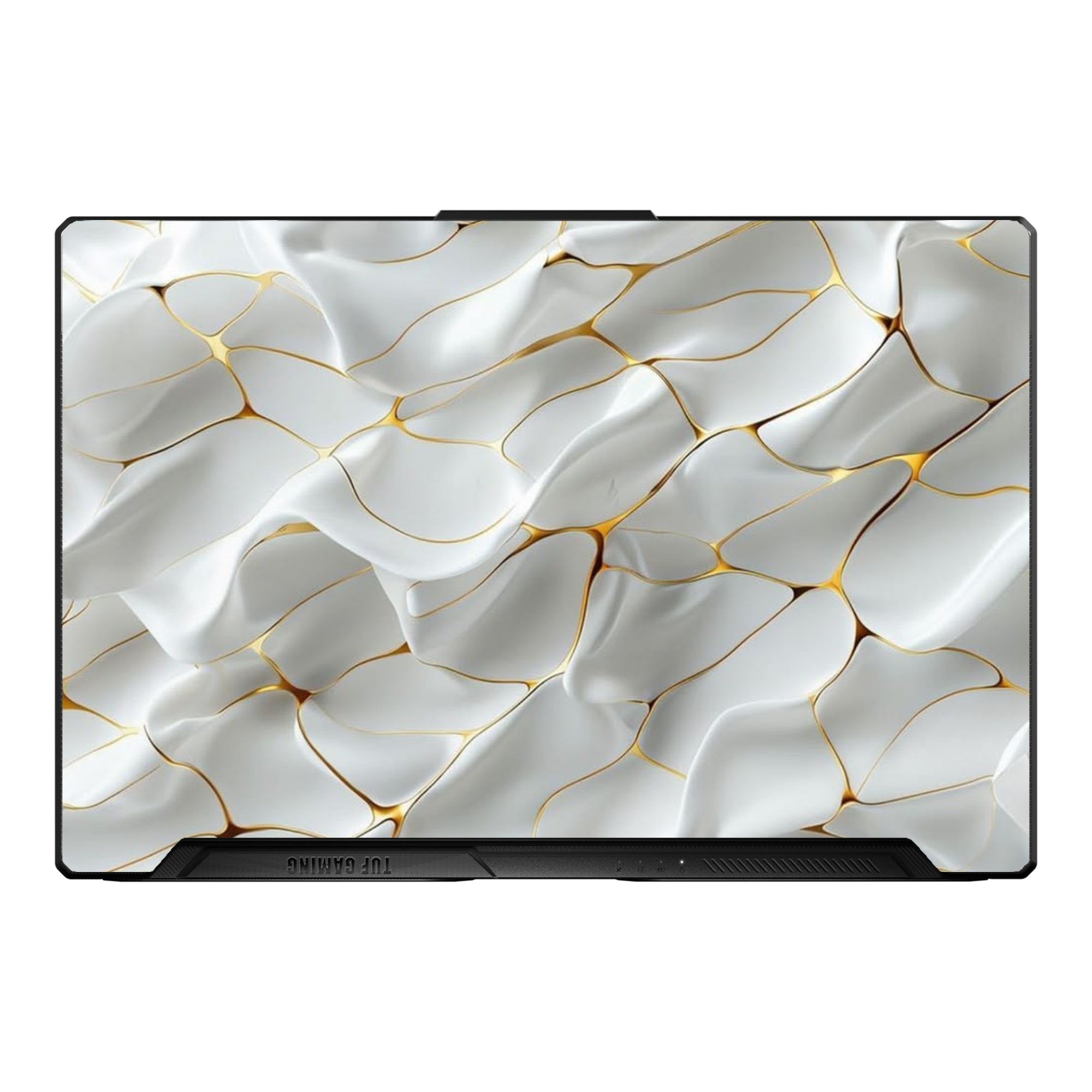 Pearl White Ripple Marble by Decalz