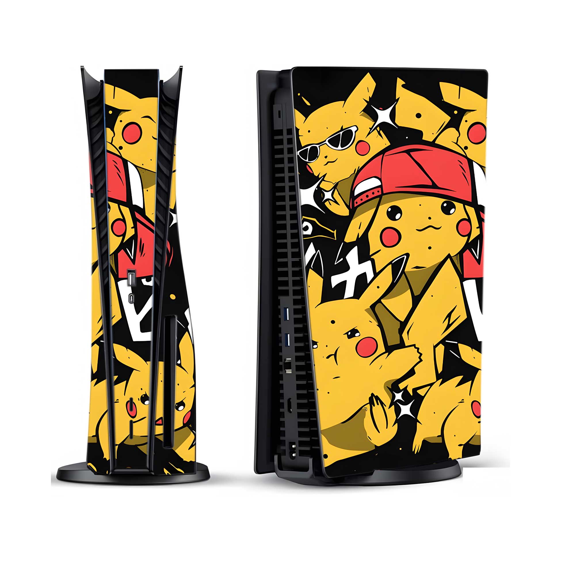 Pika Street PlayStation 5 Fat Skins & Wraps