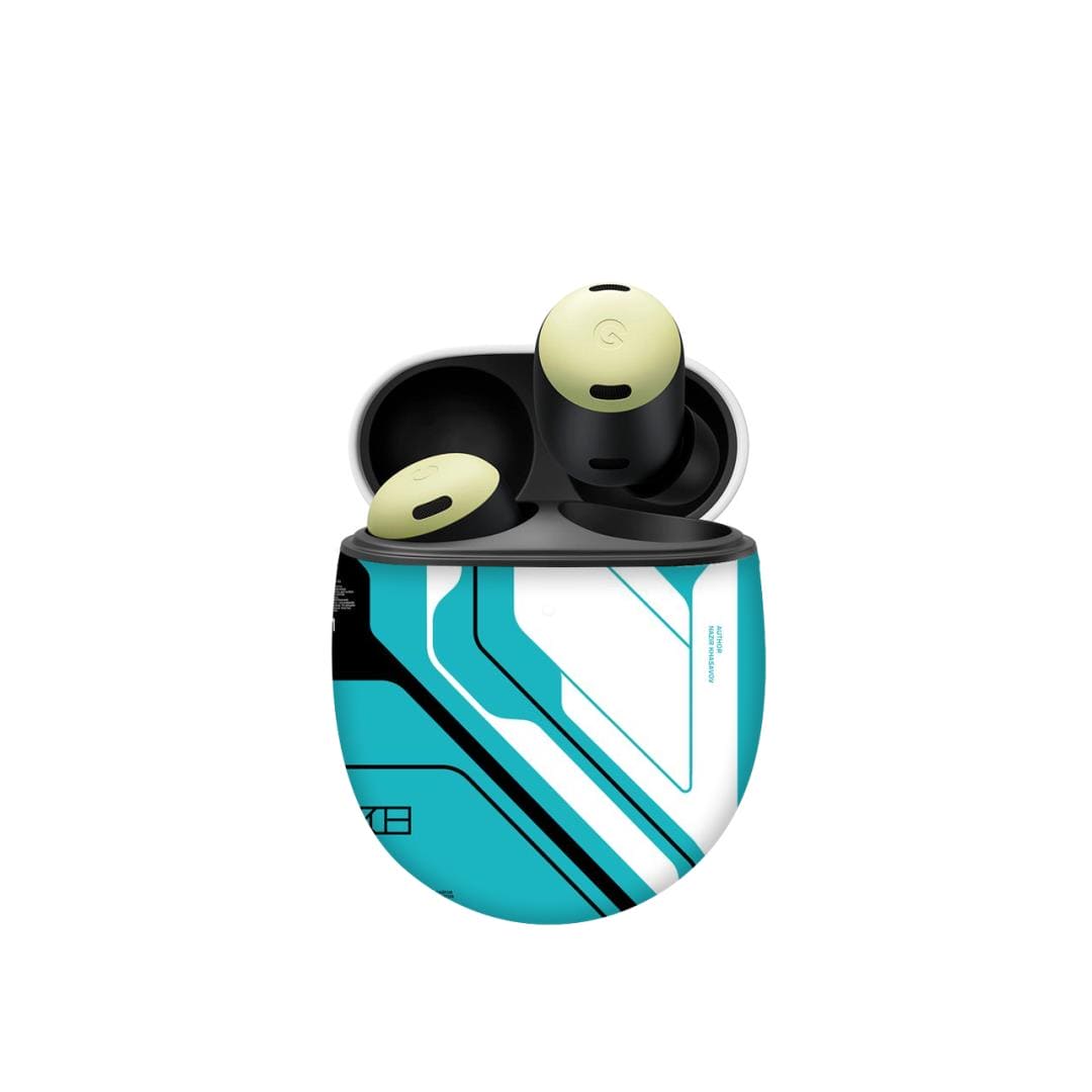 Pixel Buds Pro Cyber Blue skins