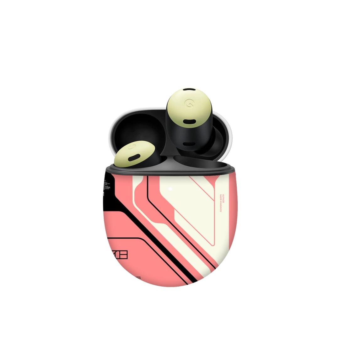 Pixel Buds Pro Cyber pink skins