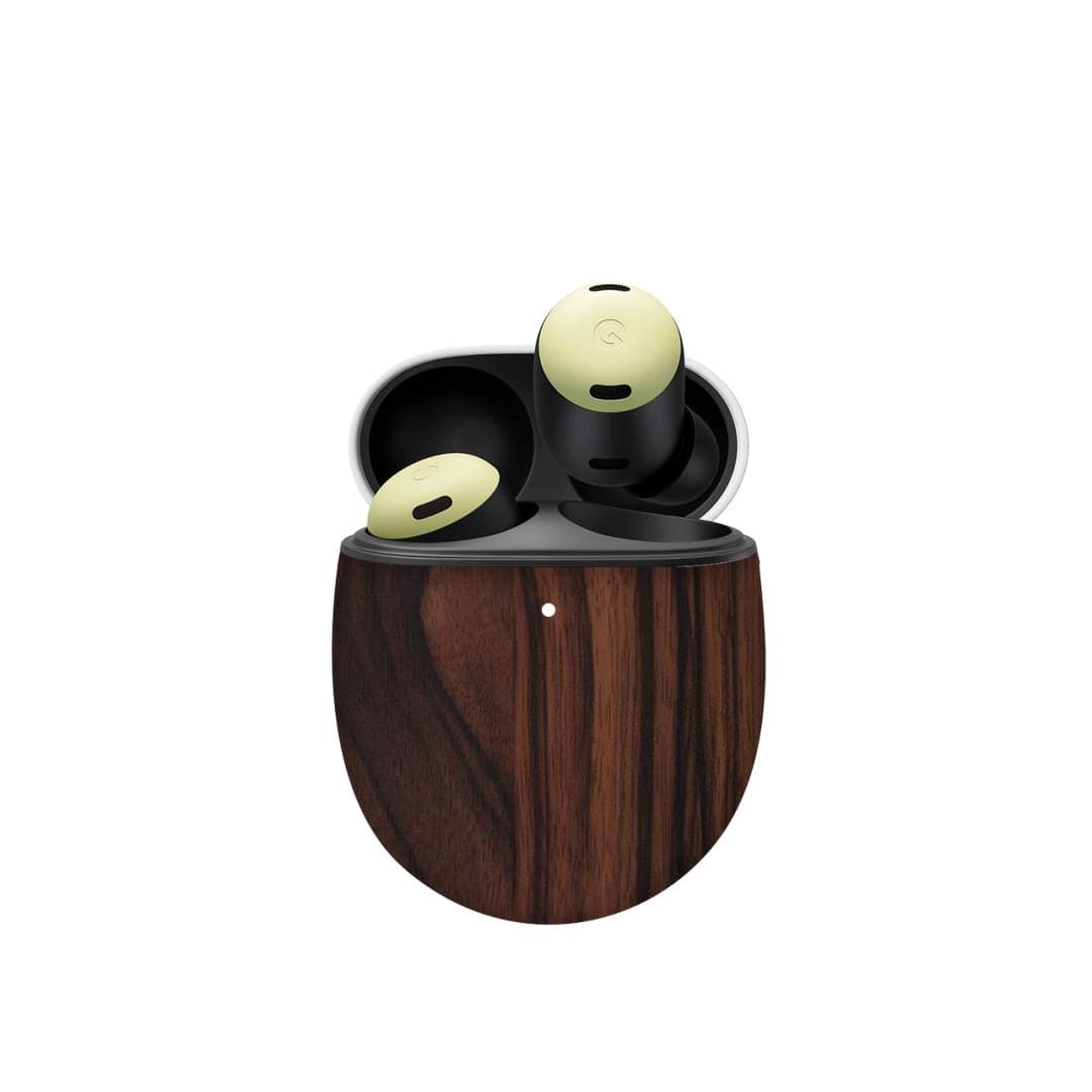 OnePlus Buds skin - Ebony Wood