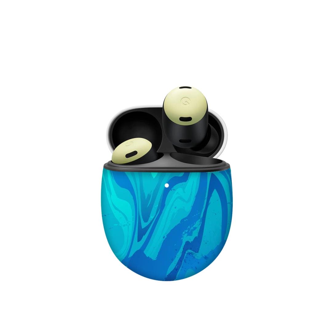 OnePlus Buds skin - Posiden Blue