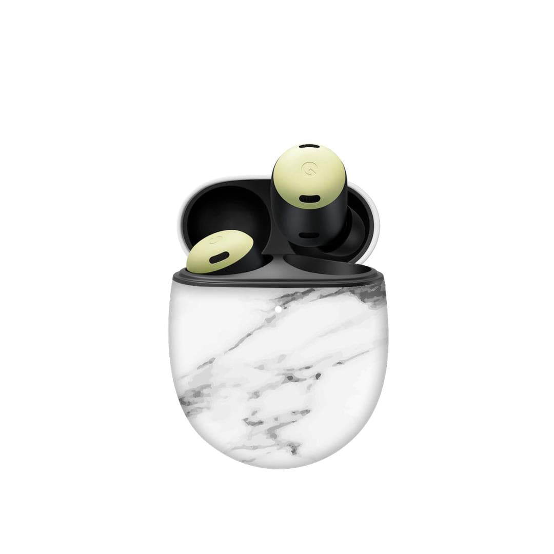 Pixel Buds Pro White Marble skins