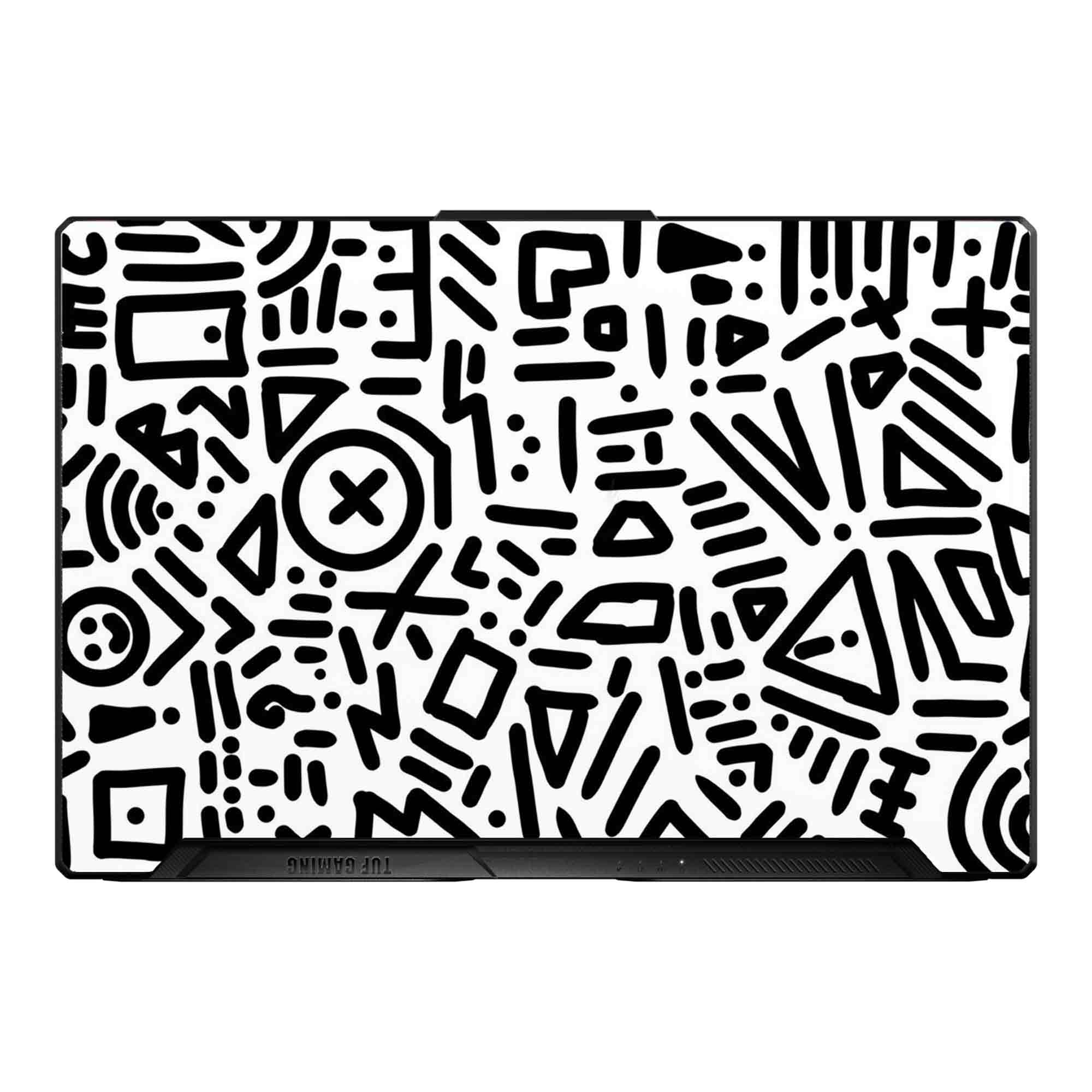 Playful Doodle Elements - Laptop Skins